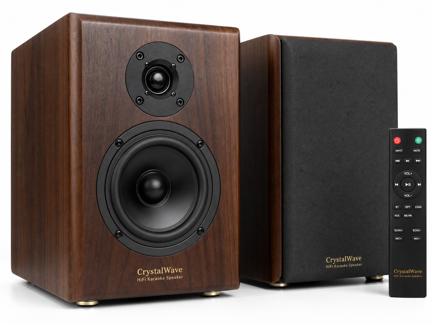 CrystalWave HiFi Karaoke Speaker