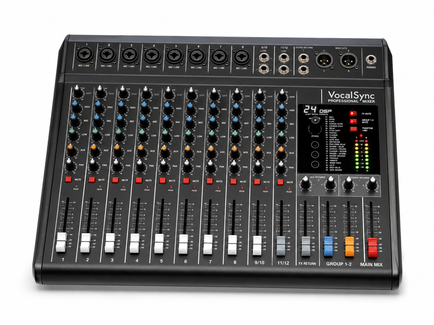 VocalSync Professional Mixer