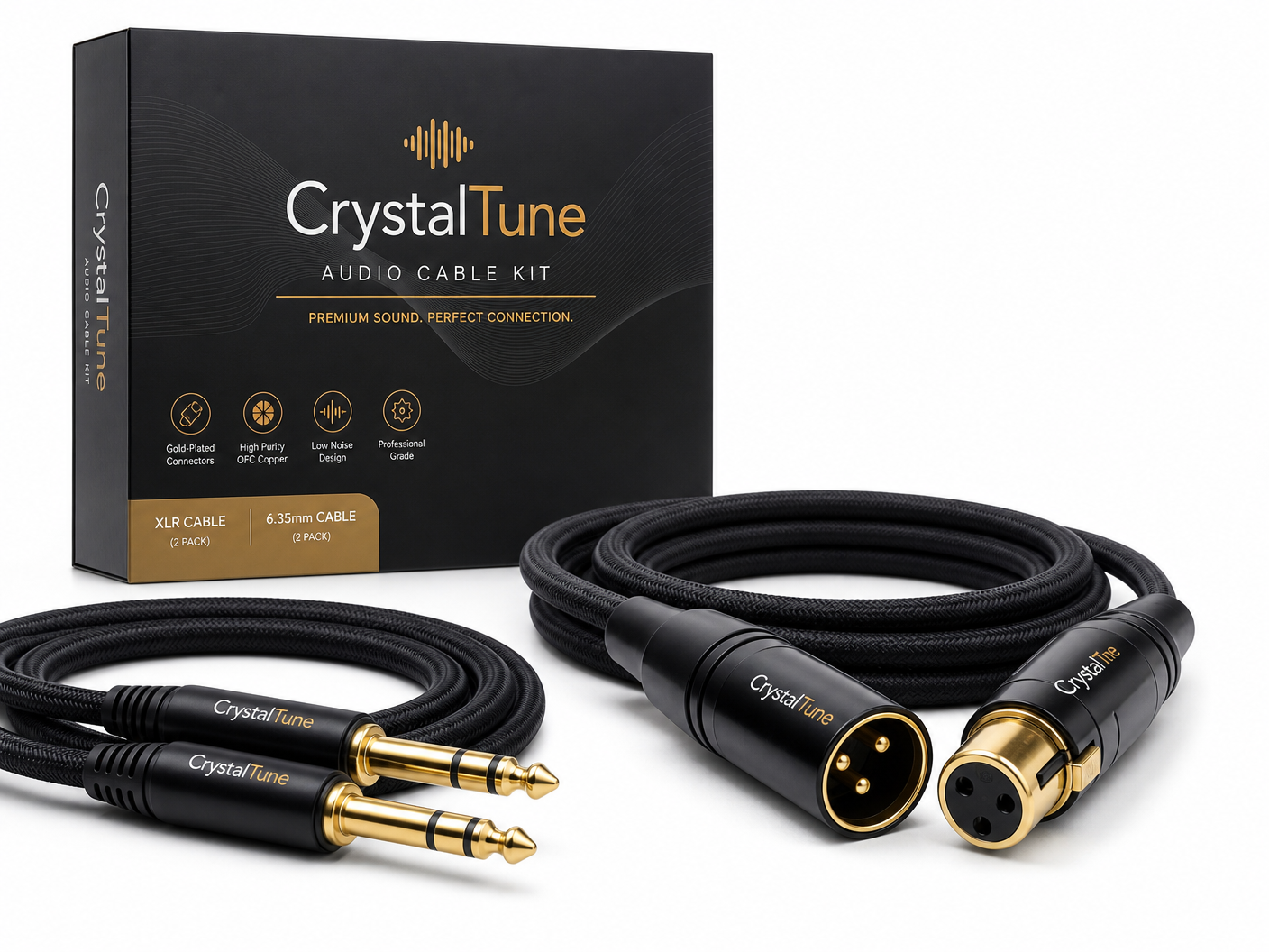 CrystalTune Audio Cable Kit